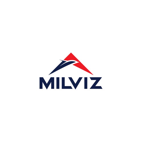MILVIZ Logo - Producer of Military Flight Simulation Design von plyland