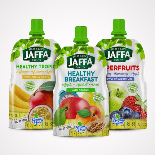 Develop Concept Design for Jaffa "Fruit in Pocket" adults’ fruit and berry puree Design réalisé par Pvrt