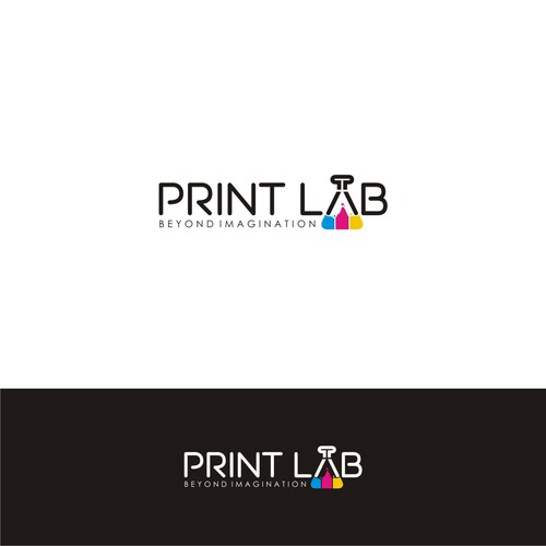 Request logo For Print Lab for business   visually inspiring graphic design and printing Diseño de warna™design