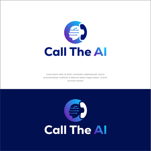 AI Communication Logo Design by Elesense