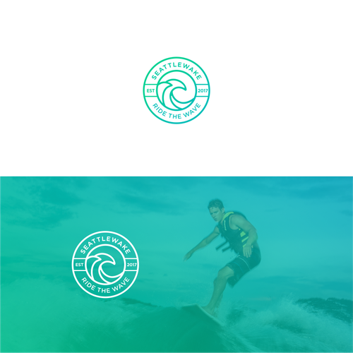 NEW logo for seattlewake -  wakesurfing logo Design by Reg Creative