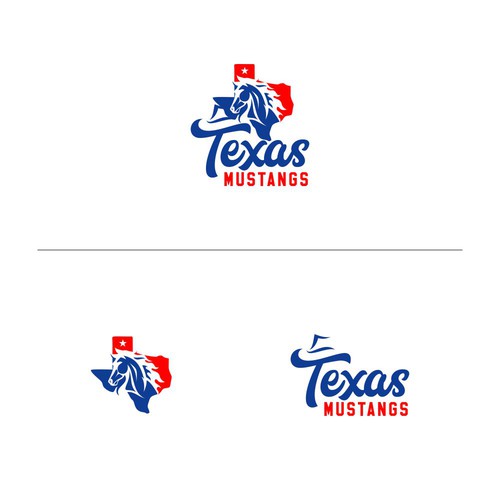 Diseño de Texas Mustangs de dbijak