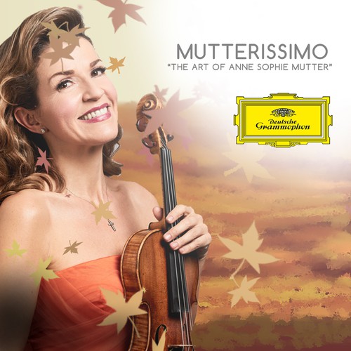 Illustrate the cover for Anne Sophie Mutter’s new album Design von Fireflies