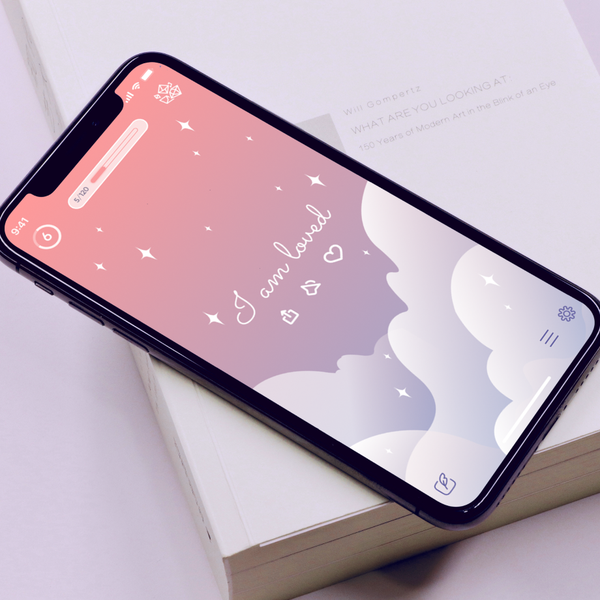 Design by Tania.S titled "App Design for Affirmations App"