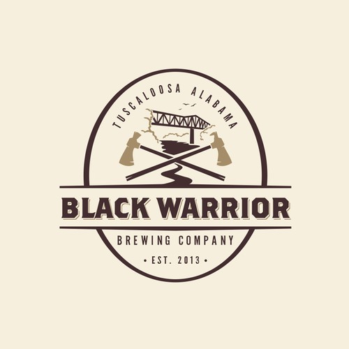 Design di Black Warrior Brewing Company needs a new logo di DSKY
