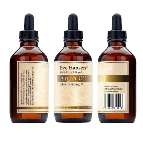 Create an Elegant Label for a Premium Hair & Skin Oil ...