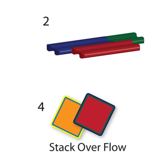logo for stackoverflow.com デザイン by spena