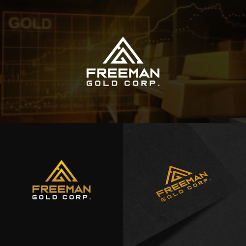 Design Gold Mining Company Logo por VA Studio396