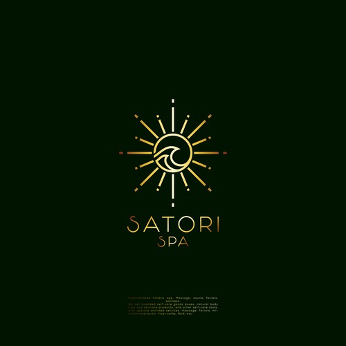 Sophisticated, Sun themed logo needed for holistic, woman-owned, spa Design by pleesiyo