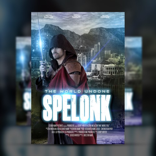 Poster for Apocalyptic sci fi film Design by EPH Design