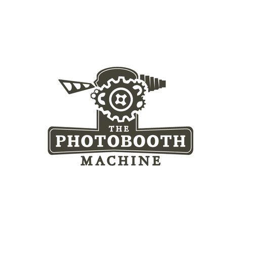 Create a nostalgic, steampuck inspired logo for The Photobooth Machine Design by xkarlohorvatx