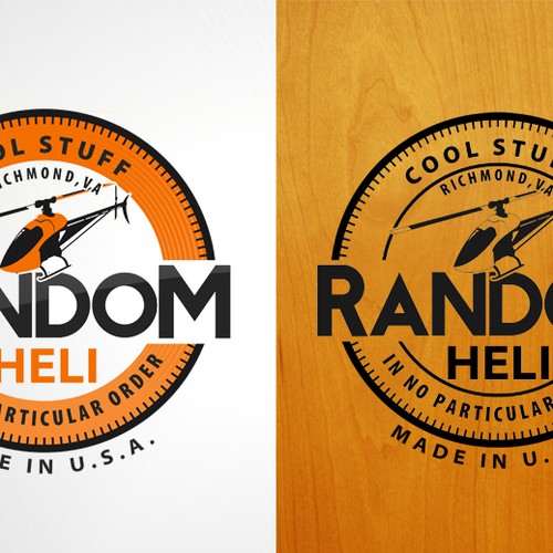 logo for Random Heli Design by JosH.Creative™