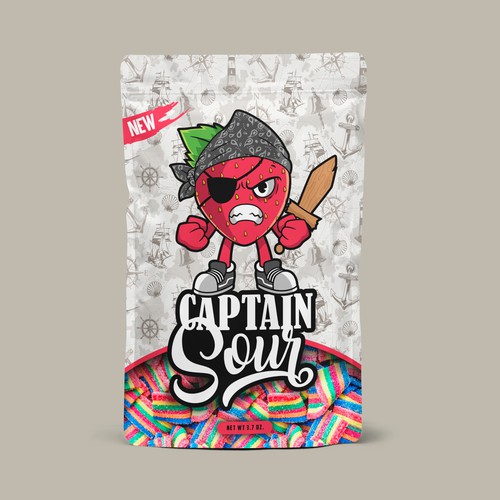 Piratefruits conquer the Candymarket! デザイン by Bloom Graphic