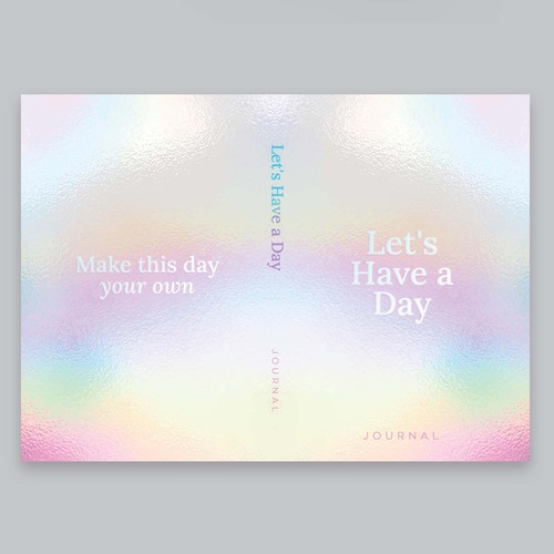 Minimalistic pinterest vibe for a self help journal cover Design by R°Z°L