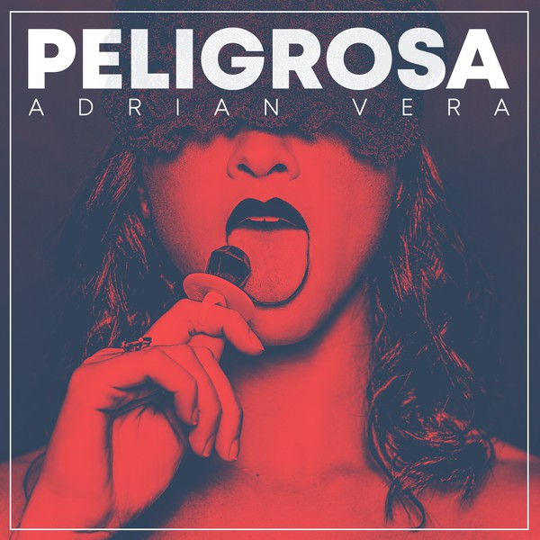 Design by Umetnick titled "Cover for single "Peligrosa" by Adrian Vera"