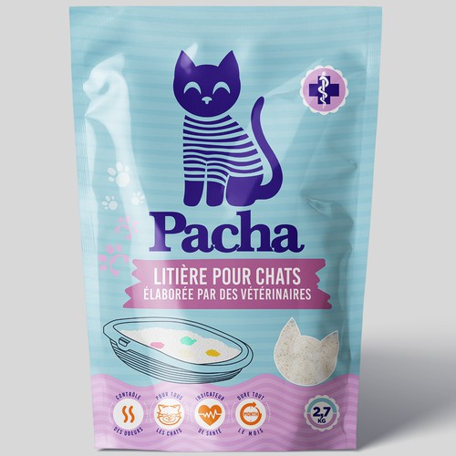 Cat Litter startup Minimalistic packaging - Contest Design von agooshe