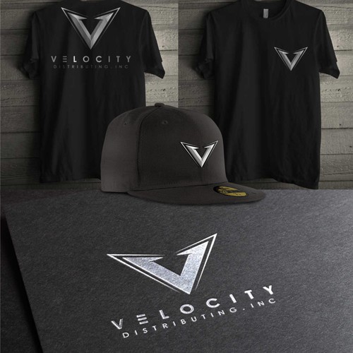 コンペ「Design a sleek, sophisticated, and modern logo for Velocity Distributing, Inc.」のデザイン by Yulianto.dedyさん 