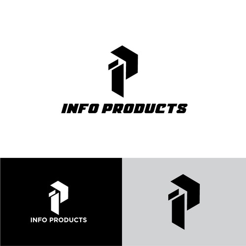 InfoProducts.com - Logo & Branding Design by DaaCreations