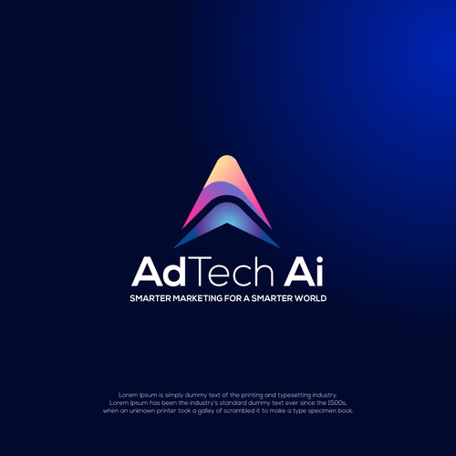 *New* AdTech.AI (or AdTech AI) : Advertising SAAS Company !need an identity! Design by knight brands™