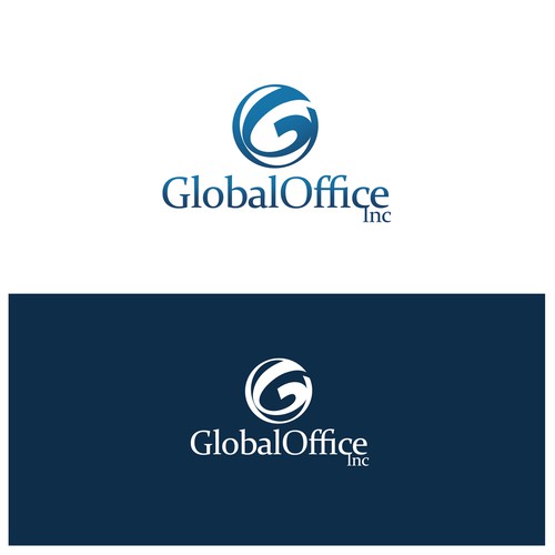 Design a powerful logo for an office equipment company that has global capabilities. Design by patpinky