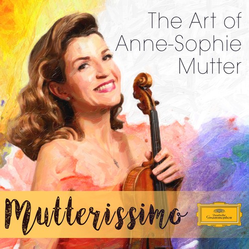 Illustrate the cover for Anne Sophie Mutter’s new album Design by Senshi11