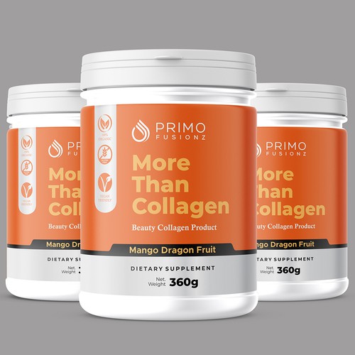 Design di Looking For Simple Attention Grabbing Collagen Product Label di atensebling