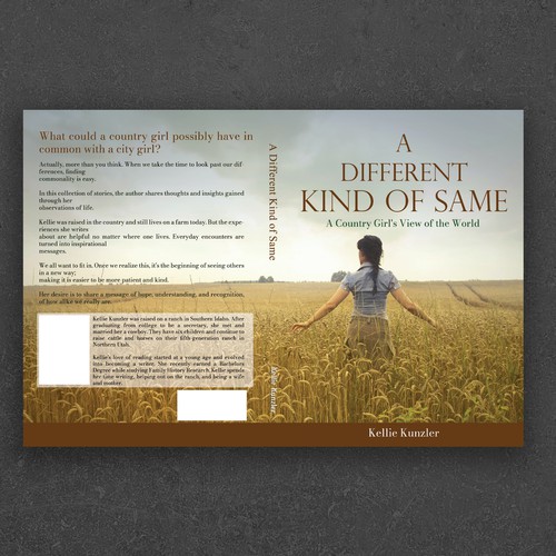 A Different Kind of Same: A Country Girl's View of the World Design by Drewmahadi