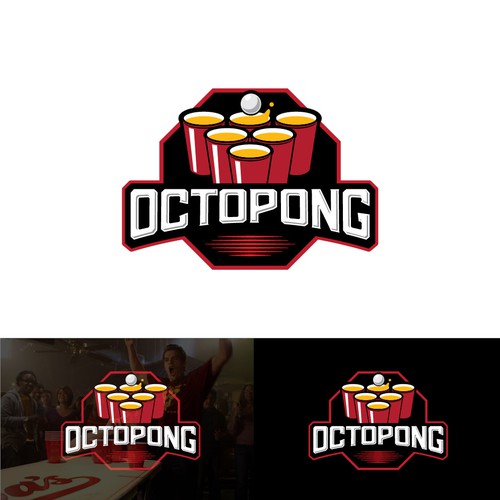Octopong beer pong on steroids needs an awesome logo, Logo & social  media pack contest