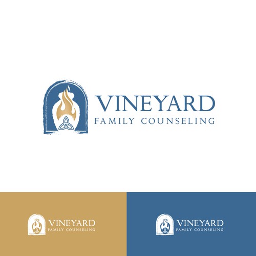 Design a sophisticated but warm and welcoming logo for a community counseling practice. Diseño de gimb