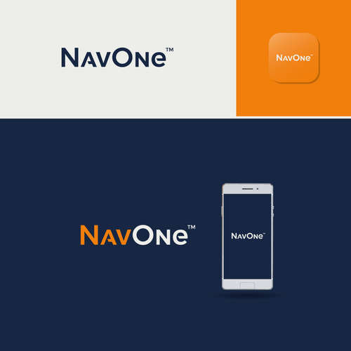 NavOne Logo - Sub Brand of NavPass.aero Design by mediterrà ||||