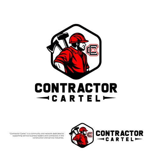 Manly LOGO for the Contractor Cartel Design by okydelarocha