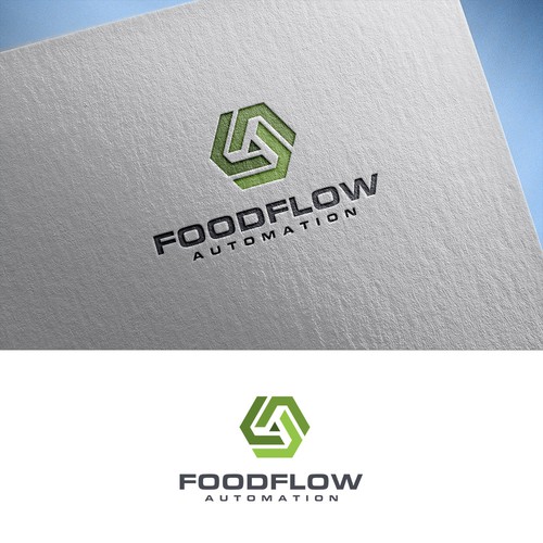 FoodFlow Automation Logo Design by Kdesain™