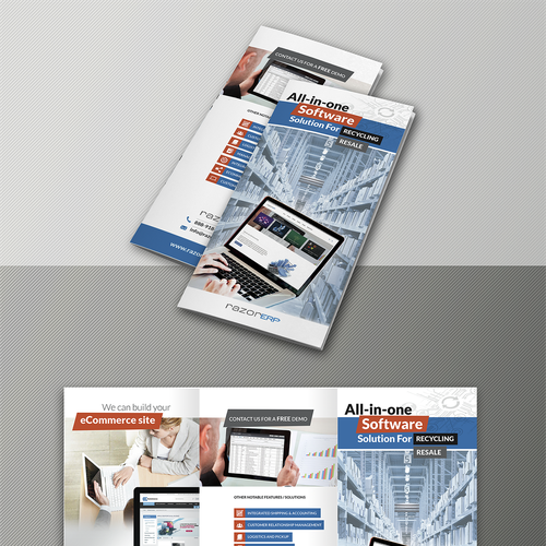 Create a feature-rich product brochure Design by esportable