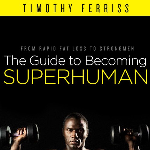 "Becoming Superhuman" Book Cover Design por leesteffen