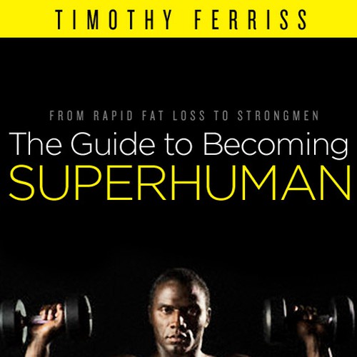 "Becoming Superhuman" Book Cover Design by leesteffen