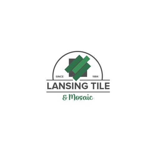 Lansing Tile & Mosaic Logo Update/Refresh for 40th Anniversary Year Design by qwerty4