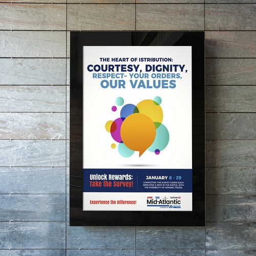 Acme Survey Need 100% Participation Design by websmartusa