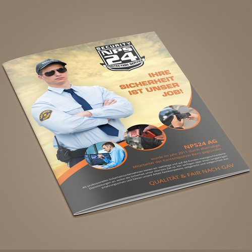 Brochure contest entry by FuturisticBug