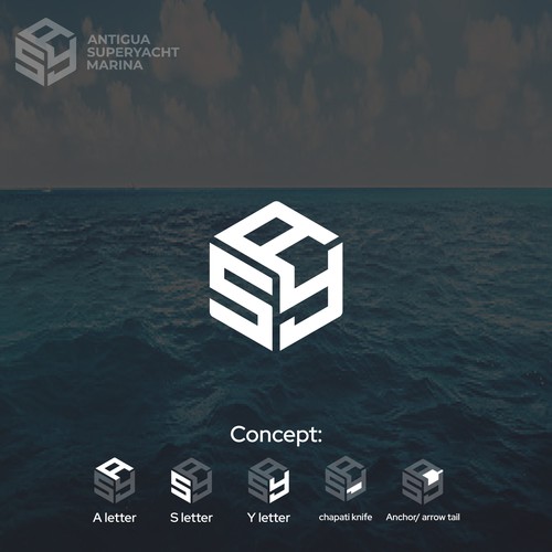 Logo / Icon for ASY Marina Design by designXd_pro