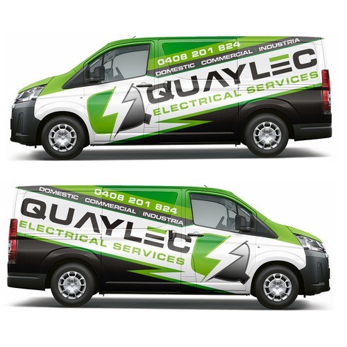 NEW Vehicle art work design Electrical Contractor Design by Anugerah ilahi
