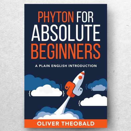 Design e-book cover for Python-ontwerp door ryanurz