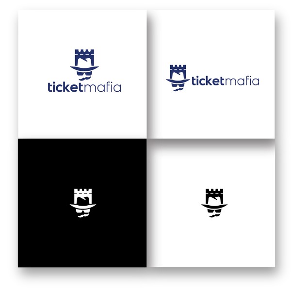 Playful logo for Event Ticket service