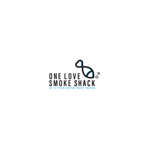 One Love Smoke Shack Design by Qrisio