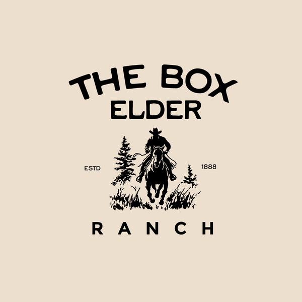 logo design for the box elder ranch