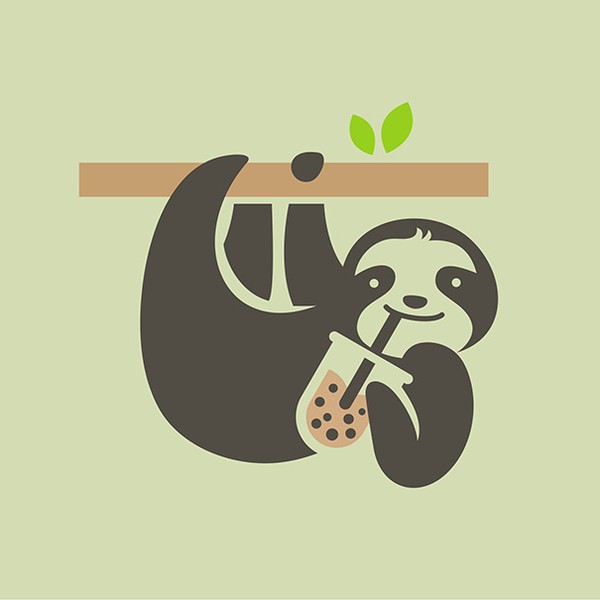 Design by odairo titled "Mascot Logo for Boba Tea Shop"