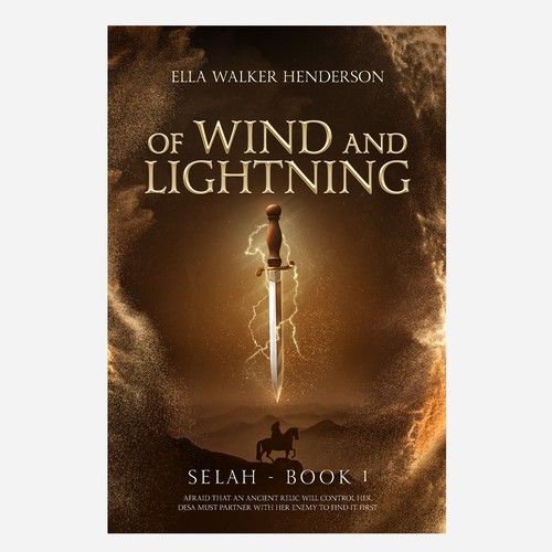 Fantasy book cover design Design by Wonderburg