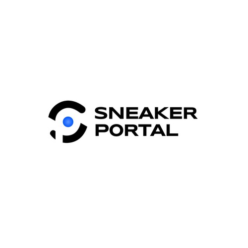 sneaker resale store workflow automation software - modern tech logo design Design by madDesigner™