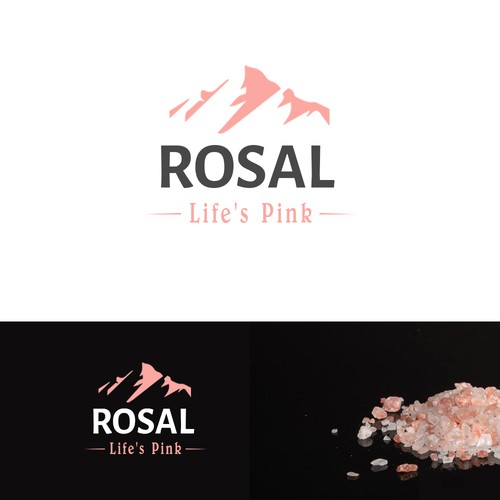 Design a logo for a Pink Himalayan Salt brand Design by BouBouka