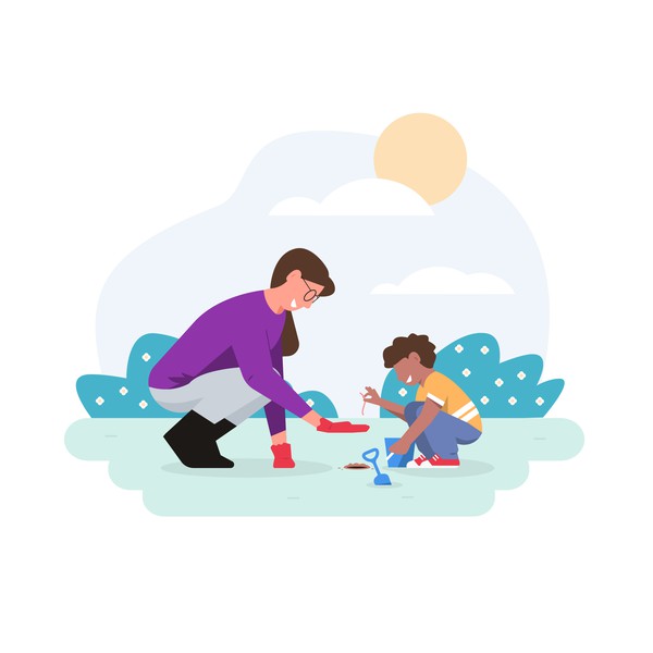 Sprout Website Illustrations