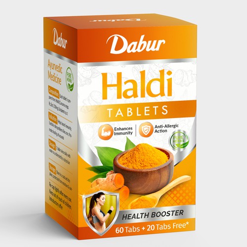 Premiumising Dabur's Pure Herbs range Design by Creative Selection